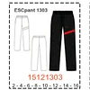 MOLDE PANTALONES NIÑO - 1