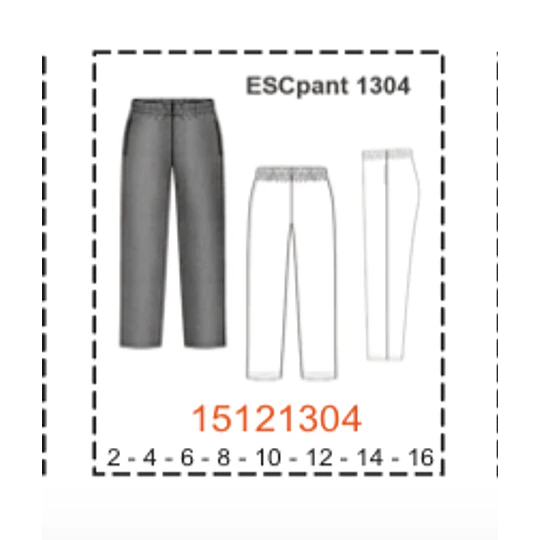 MOLDE PANTALONES NIÑO - 1