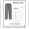 MOLDE PANTALONES NIÑO - 1