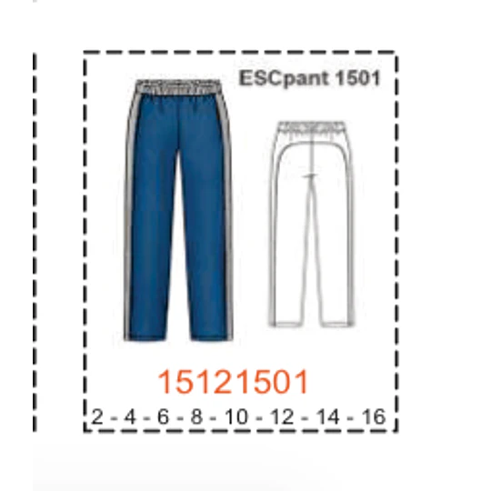 MOLDE PANTALONES NIÑO - 1