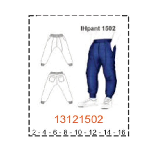 MOLDE PANTALONES NIÑO - 1