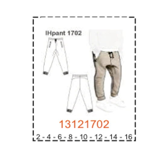 MOLDE PANTALONES NIÑO - 1