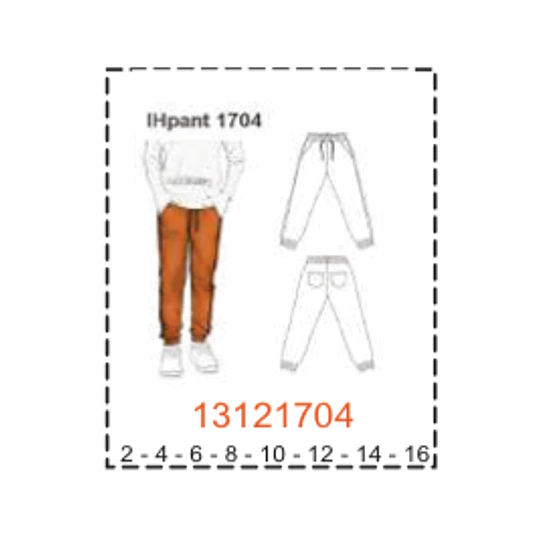 MOLDE PANTALONES NIÑO - 1