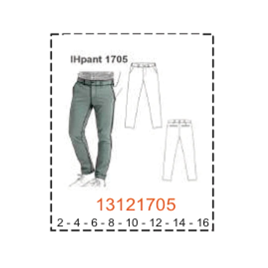 MOLDE PANTALONES NIÑO - 1
