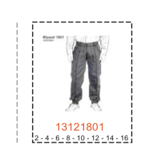 MOLDE PANTALONES NIÑO - 1