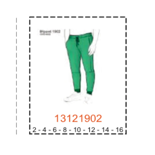 MOLDE PANTALONES NIÑO - 1