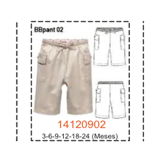 MOLDE PANTALONES BEBE