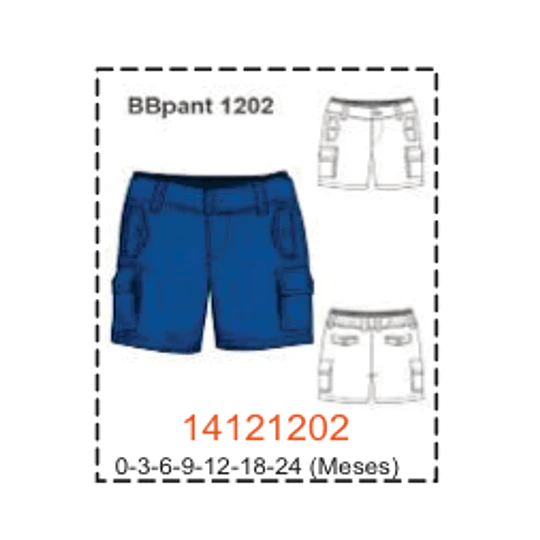 MOLDE PANTALONES BEBE