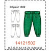 MOLDE PANTALONES BEBE