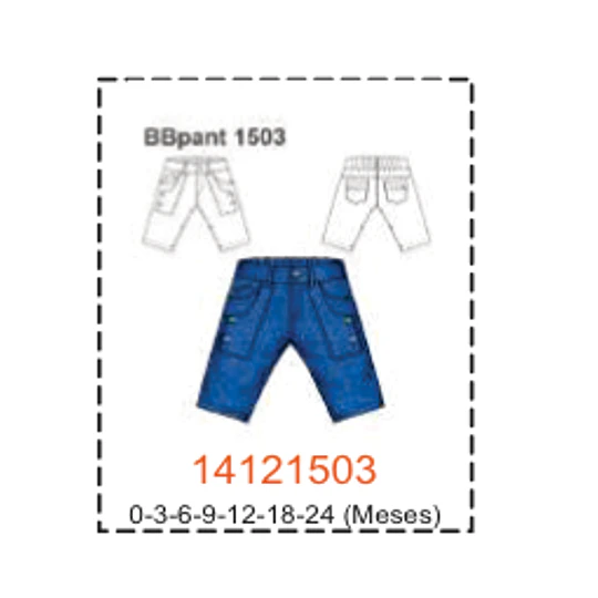 MOLDE PANTALONES BEBE