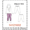 MOLDE PANTALONES BEBE