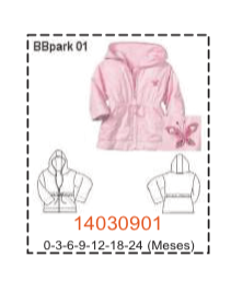 MOLDE PARKAS BEBE