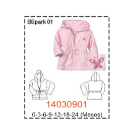 MOLDE PARKAS BEBE
