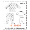 MOLDE PIJAMAS BEBE 