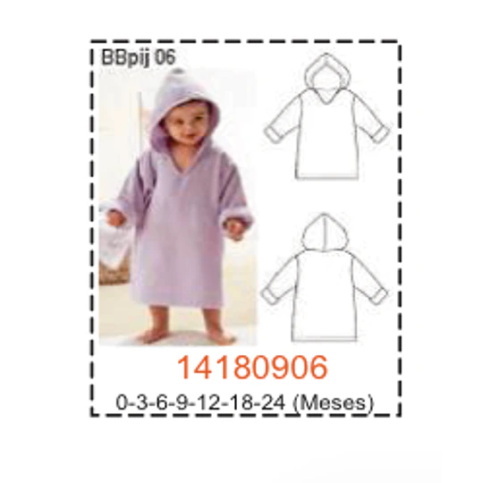 MOLDE PIJAMAS BEBE 