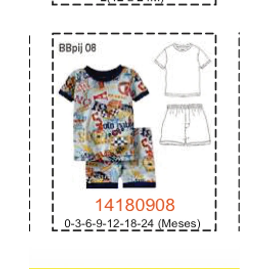 MOLDE PIJAMAS BEBE 