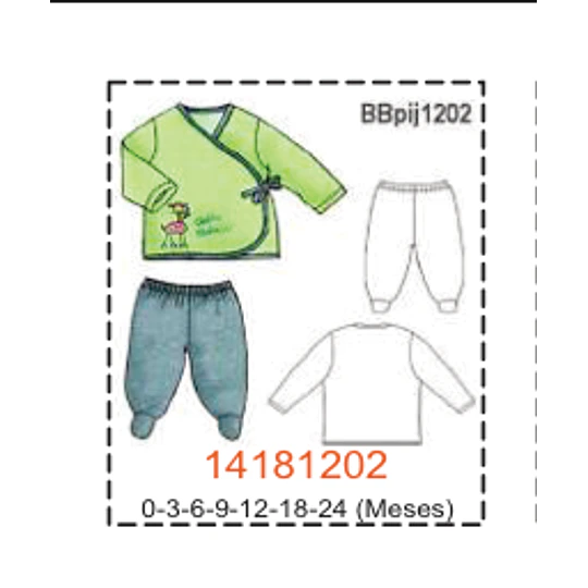 MOLDE PIJAMAS BEBE 