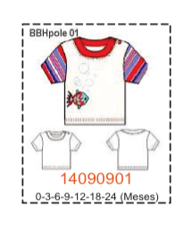 MOLDE POLERAS BEBE