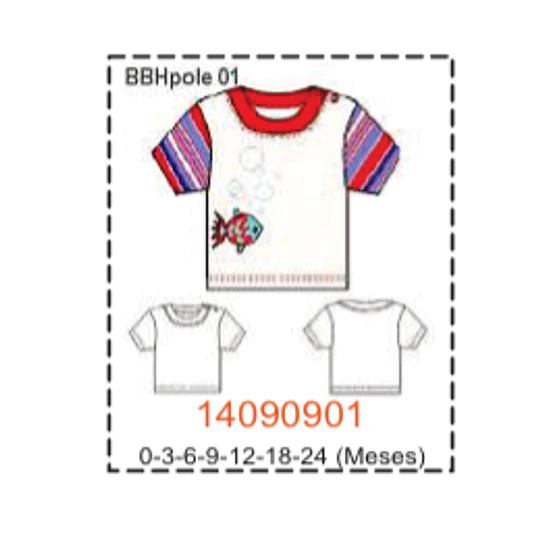 MOLDE POLERAS BEBE