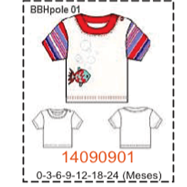 MOLDE POLERAS BEBE