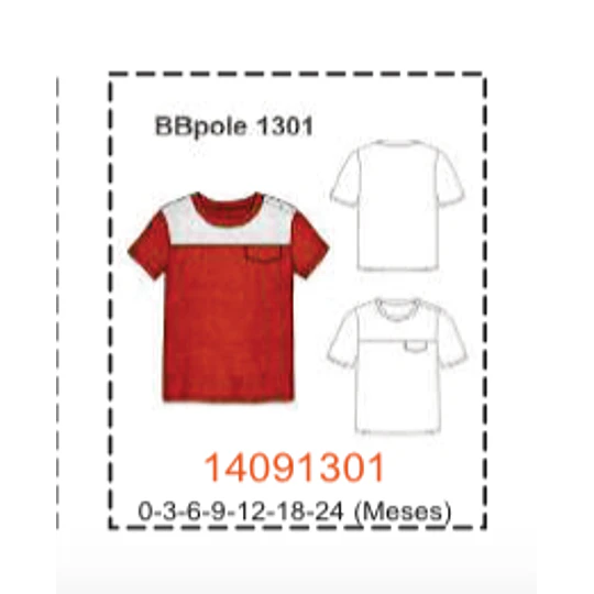 MOLDE POLERAS BEBE