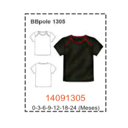 MOLDE POLERAS BEBE