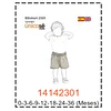 MOLDE SHORTS BEBE