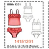 MOLDE TRAJE DE BAÑO BEBE 