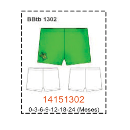 MOLDE TRAJE DE BAÑO BEBE 