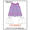MOLDE VESTIDOS BEBE