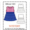 MOLDE VESTIDOS BEBE
