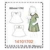 MOLDE VESTIDOS BEBE