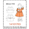 MOLDE VESTIDOS BEBE