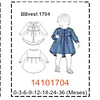 MOLDE VESTIDOS BEBE