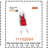 MOLDE VESTIDOS BEBE