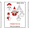 MOLDES MANUALIDADES - NAVIDAD