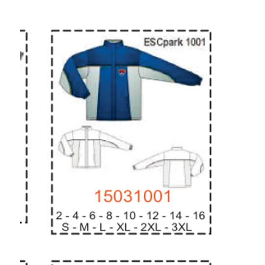 MOLDE ESCOLAR PARKAS