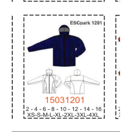 MOLDE ESCOLAR PARKAS