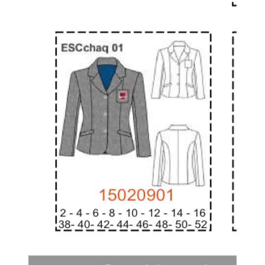 MOLDE ESCOLAR CHAQUETAS
