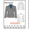 MOLDE ESCOLAR CHAQUETAS