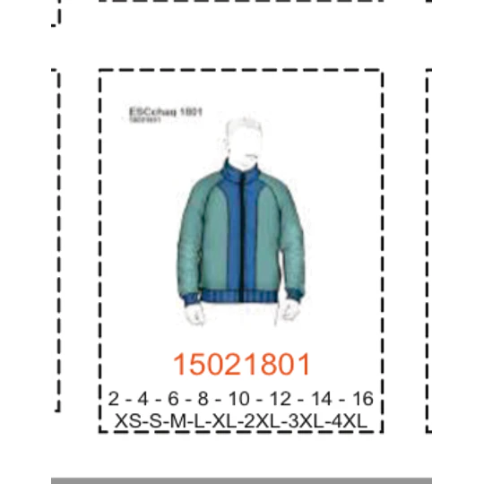 MOLDE ESCOLAR CHAQUETAS