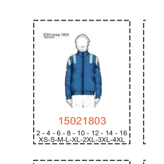 MOLDE ESCOLAR CHAQUETAS