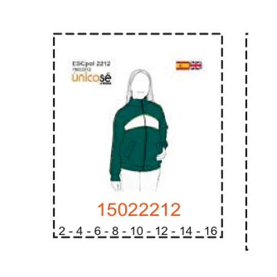 MOLDE ESCOLAR CHAQUETAS- 2