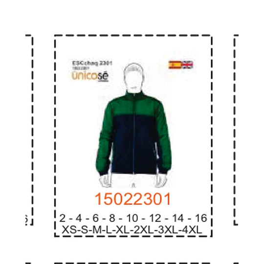 MOLDE ESCOLAR CHAQUETAS- 2