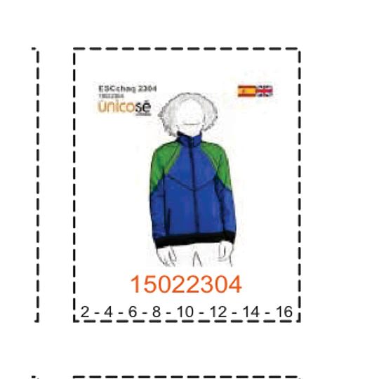 MOLDE ESCOLAR CHAQUETAS- 2