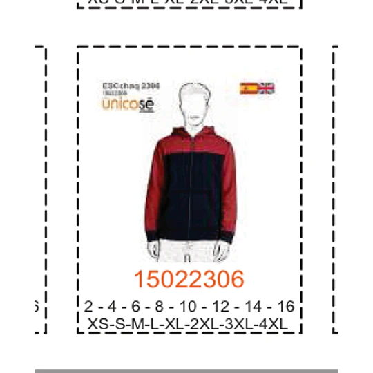 MOLDE ESCOLAR CHAQUETAS- 2