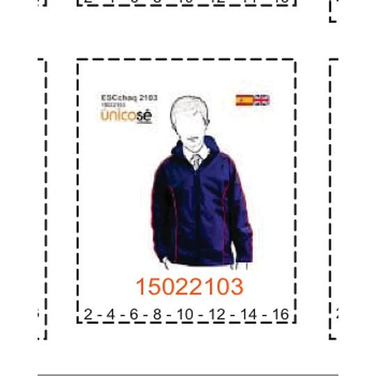 MOLDE ESCOLAR CHAQUETAS- 2