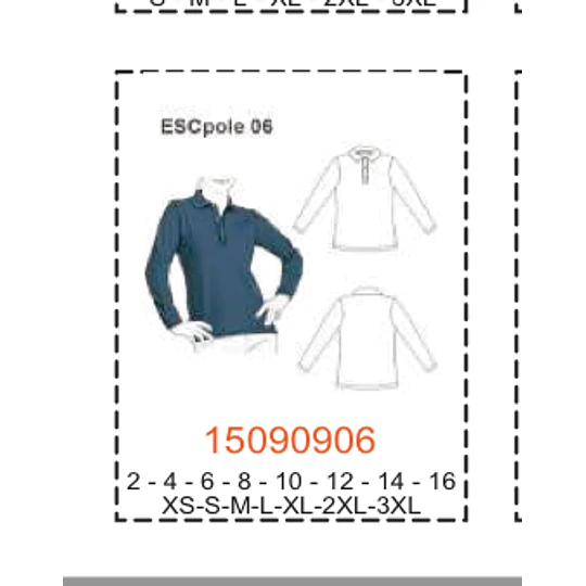MOLDE ESCOLAR BLUSAS POLERAS
