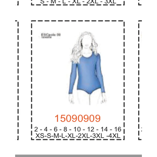 MOLDE ESCOLAR BLUSAS POLERAS