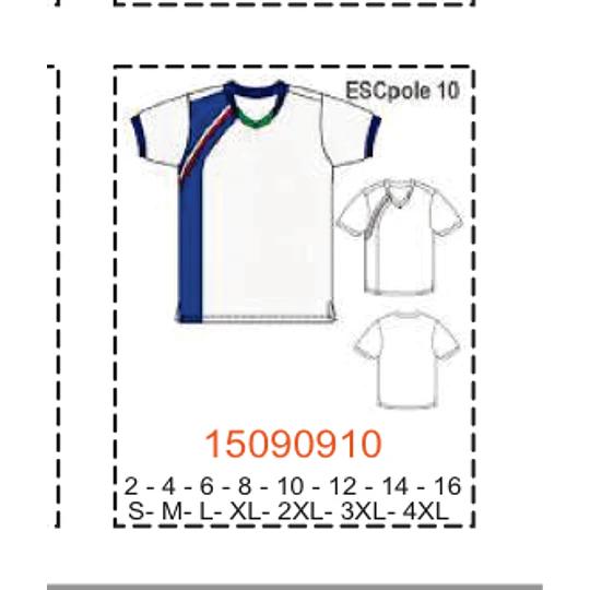 MOLDE ESCOLAR BLUSAS POLERAS